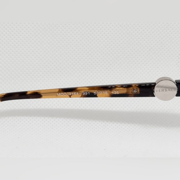 Authentic VERSACE MOD 3164 Medusa Frame RX Eyeglasses Frames w/Case & Lens Cloth - Picture 9 of 9